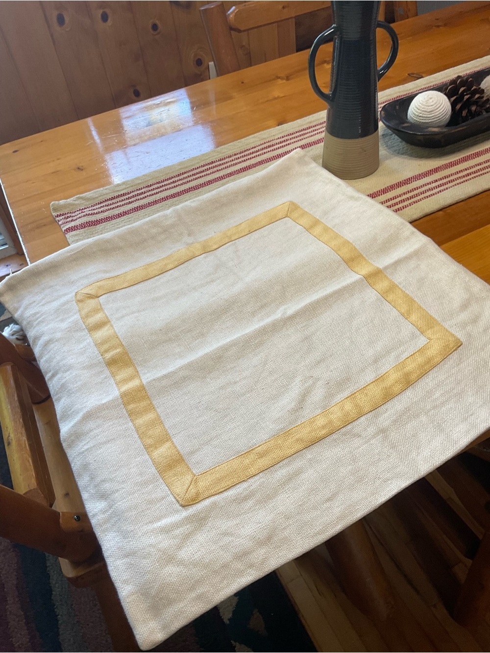 Pottery Barn pillow cover